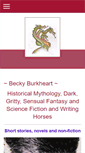 Mobile Screenshot of beckyburkheart.com