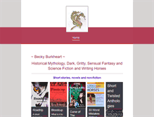 Tablet Screenshot of beckyburkheart.com